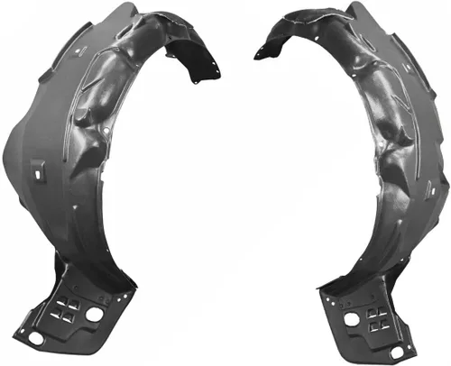 Vista 2 de Parts N Go Juego de guardabarros con clips para 2012 Civic Coupé delantero lado conductor y pasajero izquierdo derecho HO1249154 HO1248154