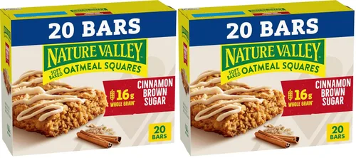 Vista 13 de Nature Valley – Cuadros de avena horneados suavemente, canela y azúcar moreno, 6 unidades, 7.44 OZ