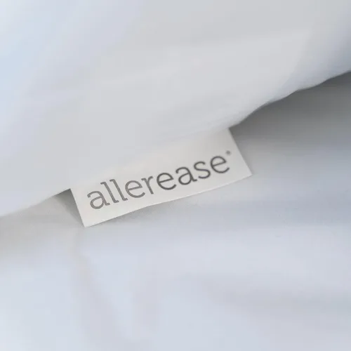 Vista 5 de AllerEase - Protector de almohada duradero con cremallera y lavado con agua caliente, transpirable, protección avanzada, lavable a máquina