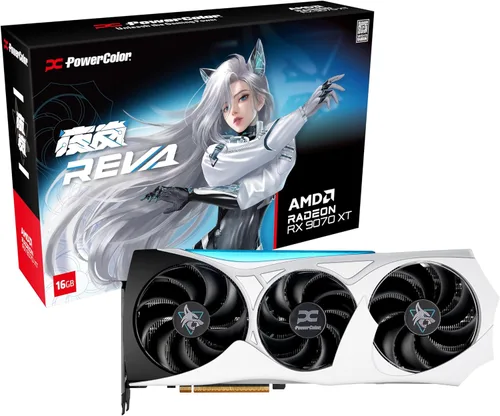 Vista 17 de PowerColor Reaper AMD Radeon RX 9060 XT 8GB GDDR6