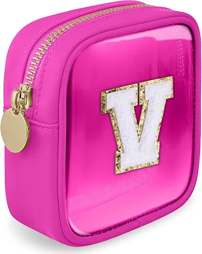 Vista 98 de Bolsa de Maquillaje Transparente Pequeña Bolsa de Cosméticos Bolsa de Viaje de Artículos de Aseo Bolsa Transparente con Cremallera Bolso Organizador
