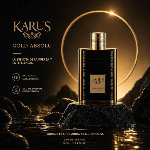 Vista 5 de Khadlaj Karus Gold Absolu 3.4 onzas / 3.4 fl oz / 100 ml