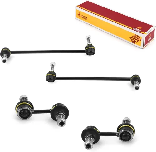 Vista 33 de Metrix Premium Chassis Parts - Kit de 4 piezas de barra estabilizadora delantera y trasera con enlace de extremo de barra estabilizadora para Ford