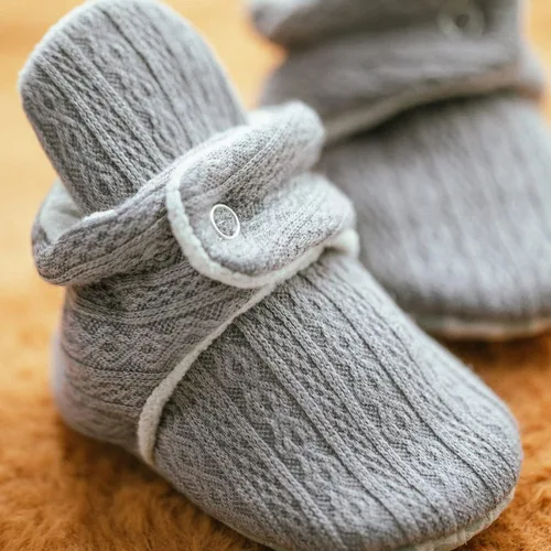 Vista 182 de Sawimlgy - Botines de algodón antideslizantes para recién nacido, con agarre, para cuna o para el invierno
