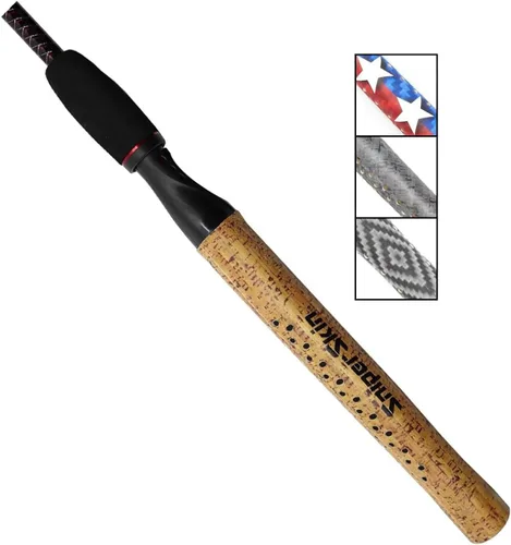 Vista 8 de Agarre para caña de pescar SNIPER SKIN - Accesorios de equipo de pesca - Impermeable y ajustable - Fácil de instalar, fuerte agarre de reemplazo