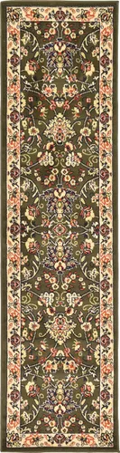 Vista 23 de Unique Loom Sialk Hill Collection - Alfombra de área Washington (6' 1" x 9' Rectángulo Burdeos/Crema)