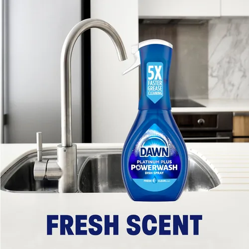 Vista 53 de Dawn Platinum Powerwash - Spray para platos, jabón para platos, aroma a manzana, 16 onzas