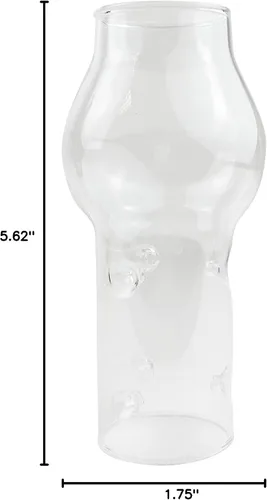 Vista 4 de National Artcraft Protector de llama de chimenea de vidrio para botellas de vino, lámparas de aceite y velas (Pkg/1)
