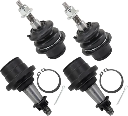 Vista 59 de TRQ Juego de juntas esféricas delanteras superior e inferior para lado del conductor y del pasajero Compatible con Acura TL 2009-2014 Acura TSX