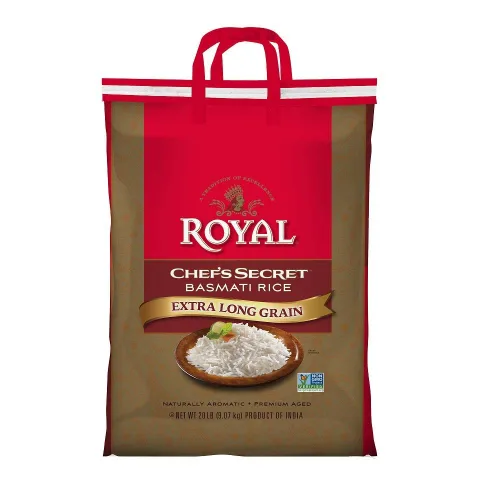 Vista 10 de Arroz Basmati Royal Chef's Secret en grano, extra largo, de 10 libras