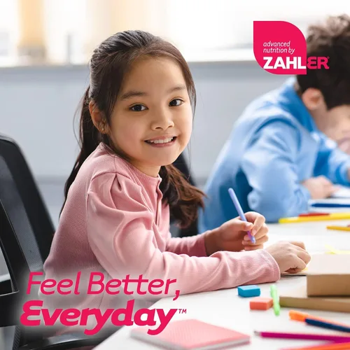 Vista 7 de Zahler, Junior Multi, Suplemento mineral y multivitamínico óptimo para niños, las más deliciosas tabletas masticables sabor cereza, color y sabor