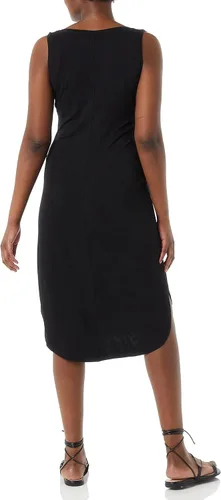 Vista 2 de Marca Tienda Daily Ritual Vestido Midi sin mangas con cuello en V para mujer
