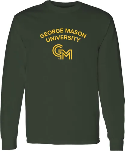 Vista 31 de NCAA oficial de College – University Team Color Arco Logo Manga Larga