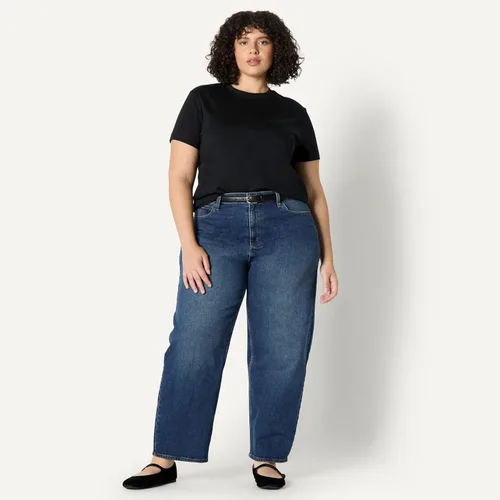 Vista 7 de Amazon Essentials (Selección de Demi) Camiseta de cuello redondo de ajuste holgado de algodón para mujer