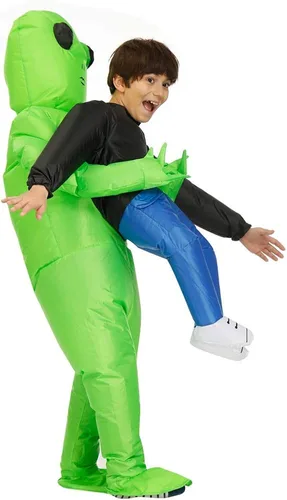 Vista 5 de Decalare Disfraz inflable para niños disfraces alienígenas disfraz de unicornio disfraz de Halloween fiesta de disfraces disfraz de fantasía