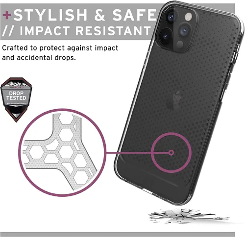 Vista 3 de URBAN ARMOR GEAR UAG-UIPH20L2-IC - Funda a prueba de golpes compatible con iPhone 12 Pro Max (6.7) 2020