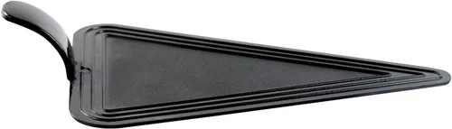 Vista 19 de Restaurantware Tablas para pasteles de 4.5 x 3 pulgadas, 100 bandejas triangulares de postre, ligeras con asa, tableros de repostería de plástico