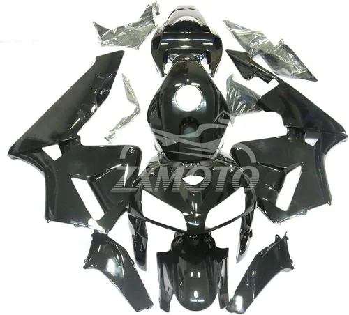 Vista 6 de Kit de carenados de plástico ABS negro mate para Honda CBR600 F4 1999-2000