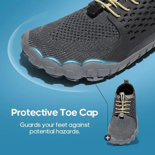 Vista 5 de NORTIV 8 Zapatos de agua para hombre, descalzos, atléticos, ligeros, deportivos, zapatos acuáticos, para natación, al aire libre, pesca, senderismo