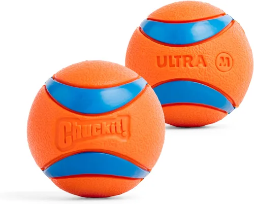 Vista 8 de Chuckit! ¡Tíralo! Ultra bola, medio (2.5 pulgadas) 2 paquete