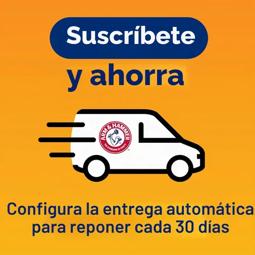 Vista 11 de Arm & Hammer Bicarbonato de Sodio Absorbedor de Olores para Nevera y Congelador, Naranja 14 oz, Paquete de 12