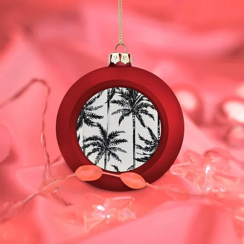 Vista 16 de Boobs Funny Shatterproof Matte Christmas Balls for Tree Wreath Home Decor 1PCS