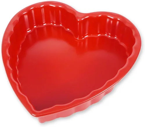 Vista 13 de USA Pan Global Bakeware Molde para pastel con forma de corazón elegante