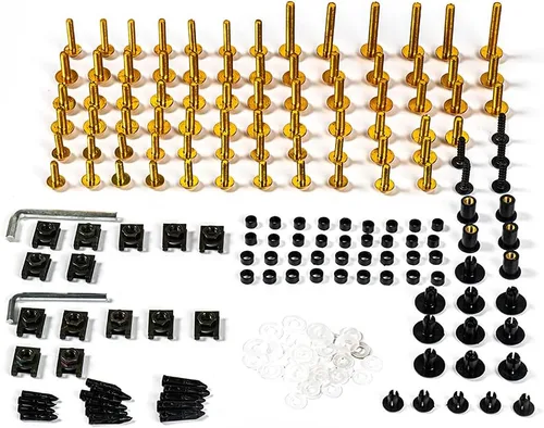 Vista 10 de Kit de pernos de carenado para Honda CBR650F 2014 2015 2016 2017 2018 Tornillos de carenado - Negro
