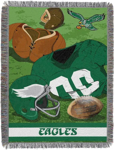 Vista 44 de Northwest NFL Woven Tapestry Wall Hanging, 48 x 60 Inches, Officially Licensed, Decorative Fringes