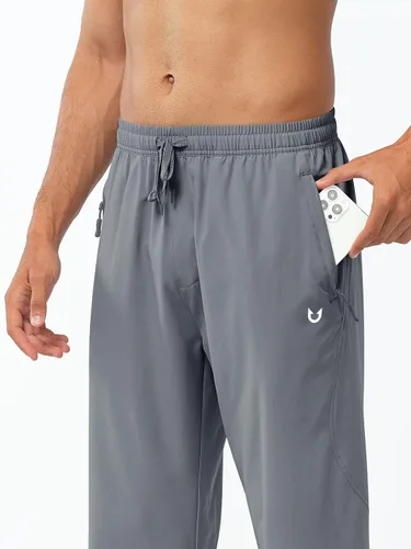 Vista 2 de NORTHYARD Pantalones deportivos para hombre, pantalones deportivos para correr, entrenamiento, ligeros, para gimnasio, correr, pantalones deportivos