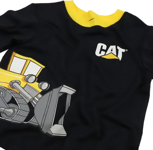 Vista 3 de Cat Boys' 2-Piece Loose-fit Pajamas Set
