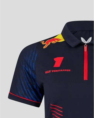 Vista 3 de Red Bull Racing F1 - Polo para mujer 2023 Sergio Checo Pérez Team, Noche estrellada