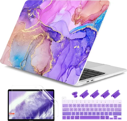 Vista 20 de Funda compatible con MacBook Pro de 13 pulgadas 2024 2023-2020 versión A2338 M2/M1 A2251 A2289 con pantalla Retina y Touch ID, carcasa rígida