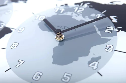Vista 7 de NEXTIME Reloj de pared Mondial, transparente, (NT8108)