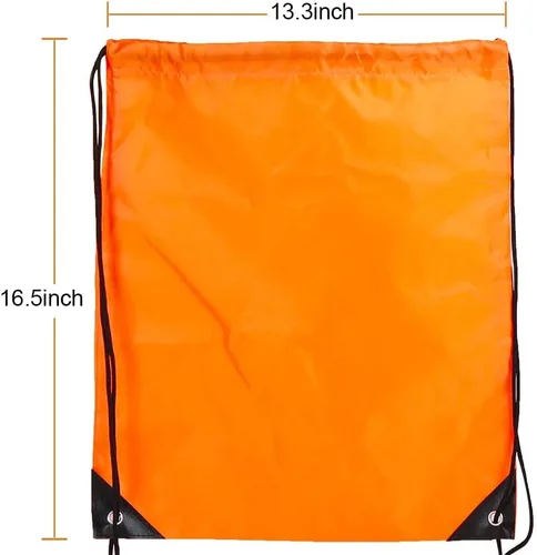 Vista 2 de CODOBON Mochila con cordón para dibujar bolsas de cuerda Cinch Bolsa de poliéster