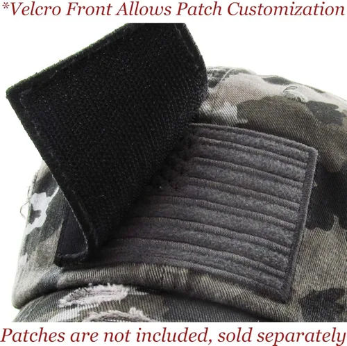 Vista 7 de KBETHOS - Colección de operador táctico de pesca con bandera de pesca con gorra con parche de pesca de la bandera de EEUU uso al aire libre malla