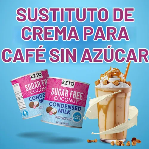 Vista 3 de Keto Zero Leche condensada sin azúcar 6 leche condensada de coco sin azúcar