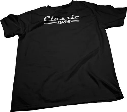 Vista 4 de Camisa de regalo de 40 cumpleaños para hombre, regalo clásico retro de 1983 a 40 cumpleaños