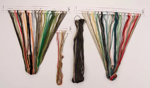 Vista 6 de Thea Gouverneur - Kit de punto de cruz contado - La historia de los insectos - Aida - 14 unidades - Kit de bordado para adultos - Hilos de bordado