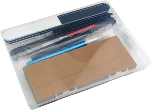 Vista 2 de Juego de herramientas básicas de modelado para artesanías Gundam de 8 unidades. Set para crear y armar modelo de coche (A)