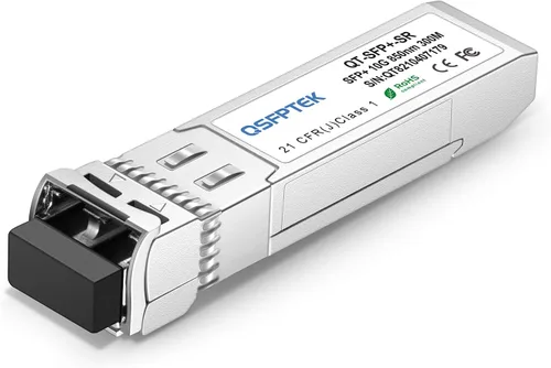 Vista 16 de QSFPTEK Módulo SFP+ 10G 10GBASE-LR 1310nm 10km DDM SMF LC Transceptor SFP+ de Modo Único Compatible para Arista SFP-10G-LR
