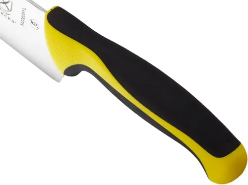 Vista 5 de Mercer Culinary Millennia Color Handle Cutlery - Cuchillo de chef, mango de color 8 pulgadas amarillo