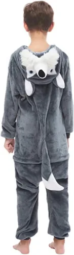 Vista 2 de Petrella Animal Kids Onesie Cute One Piece Pajamas Halloween Costume Chrismas Cosplay Sleepwear Unisex for Boys & Girls