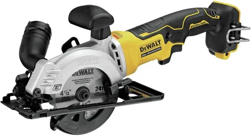 Vista 4 de DEWALT ATOMIC 20V MAX* Sierra circular, 4-1/2 pulgadas, solo herramienta (DCS571B)