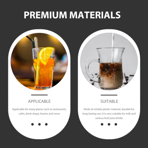 Vista 7 de Kichvoe Botellas de plástico transparente con forma de diamante con tapas, botellas de bebidas multiusos de 17 onzas para almacenamiento de jugo