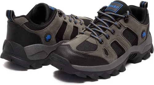 Vista 7 de HOBIBEAR Zapatos de senderismo ligeros para hombre botas de senderismo