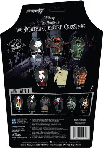 Vista 3 de Super7 Tim Burton's The Nightmare Before Christmas Dr. Finkelstein - Figura de acción de Disney de 3.75 pulgadas con accesorio, coleccionables
