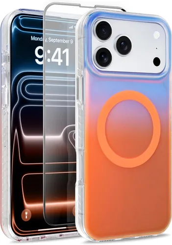 Vista 201 de Funda magnética para Google Pixel 10 Pro XL, fluorescente, color negro