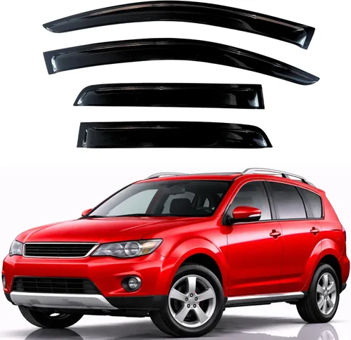 Vista 16 de KPY Protector de lluvia compatible con Toyota RAV4 1996-2000 (4 puertas), 4PC Visera de ventana Deflectores de ventilación de ventana lateral