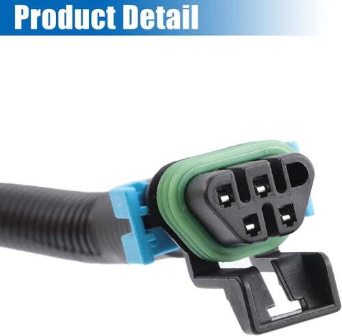 Vista 6 de X AUTOHAUX 2 piezas 38 cm de extensión de arnés de cabecera de sensor de oxígeno O2 para Chevrolet Camaro 2010-2013 para Chevrolet Corvette 2006-2013